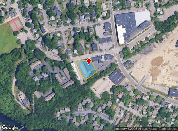 1191 Chestnut St, Newton Upper Falls, MA Parcel Map