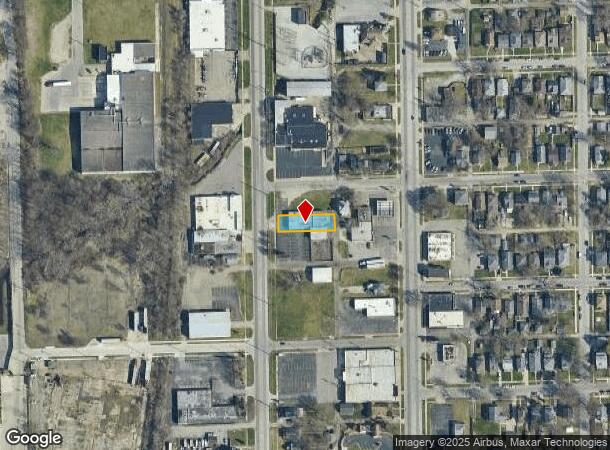  2604 S Main St, South Bend, IN Parcel Map