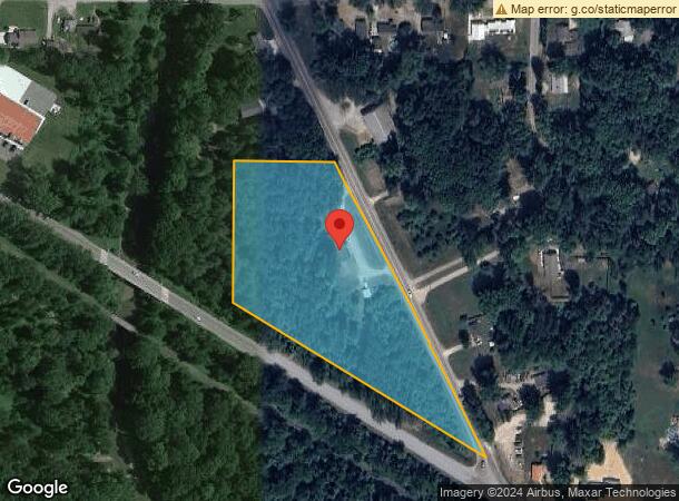  2477 N West River Rd, Sanford, MI Parcel Map