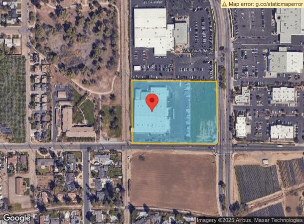  1424 E Tulare Ave, Visalia, CA Parcel Map