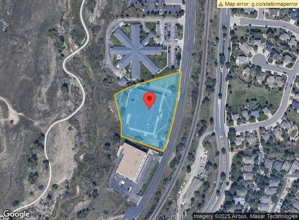  1585 S Perry St, Castle Rock, CO Parcel Map