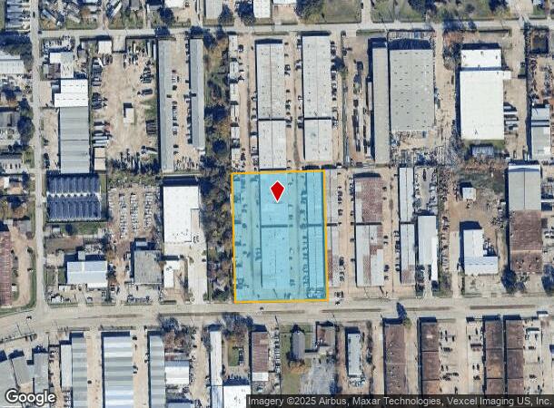 6008 W 34Th St, Houston, TX Parcel Map