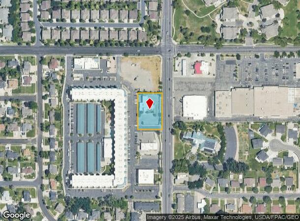  1535 N Main St, Bountiful, UT Parcel Map