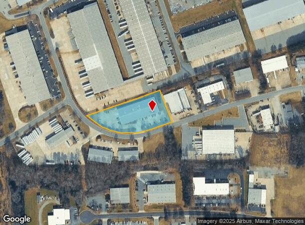  621 Indeneer Dr, Kernersville, NC Parcel Map