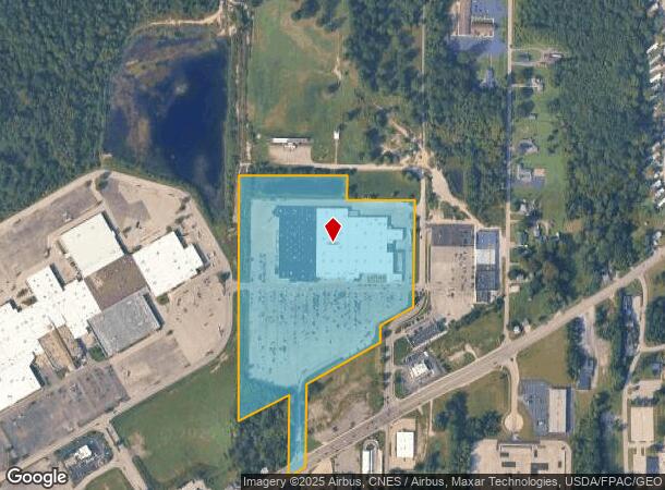 3551 N Ridge Rd E, Ashtabula, OH Parcel Map