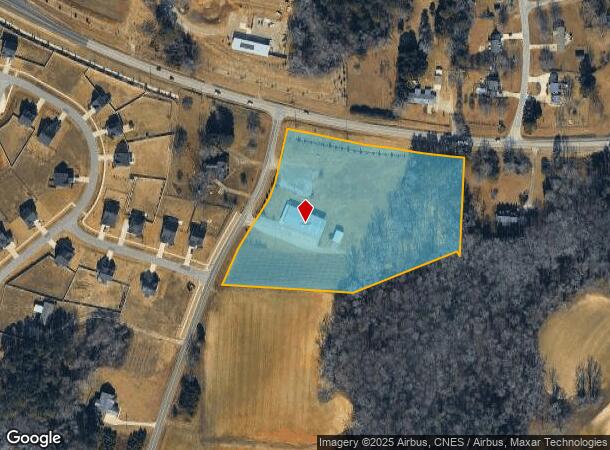 3390 John Adams Rd, Willow Spring, NC Parcel Map