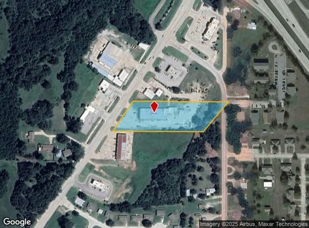  1015 N Bdwy, Tecumseh, OK Parcel Map