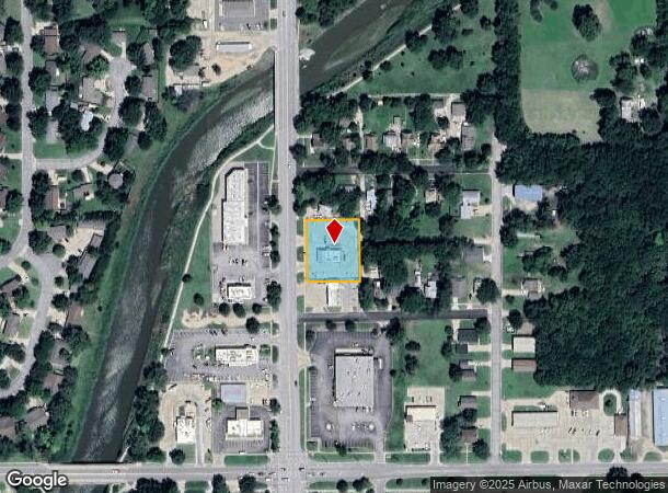 1414 N Main St, Newton, KS Parcel Map