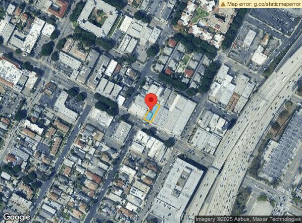  1419 W Pico Blvd, Los Angeles, CA Parcel Map