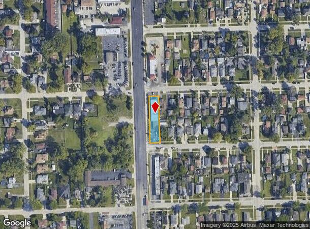  7201 S Harlem Ave, Bridgeview, IL Parcel Map