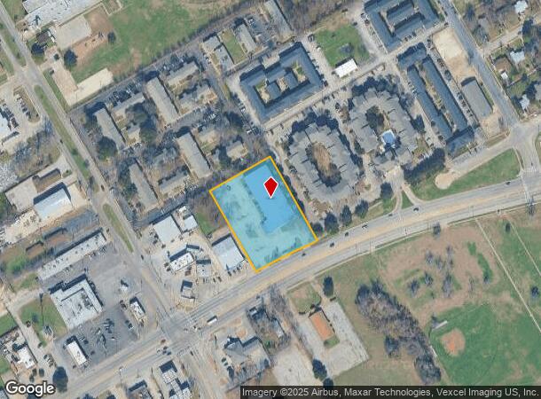 2939 E Ledbetter Dr, Dallas, TX Parcel Map