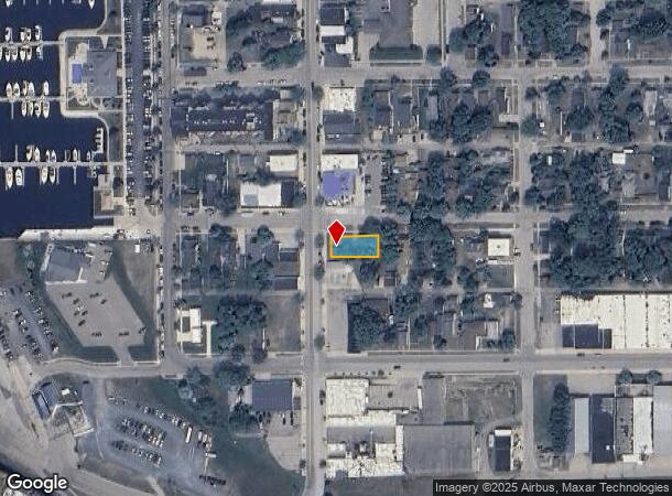  603 S James St, Ludington, MI Parcel Map