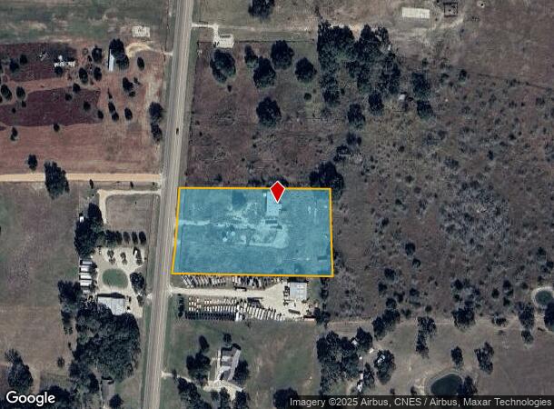  2589 Us Highway 77 S, Hallettsville, TX Parcel Map