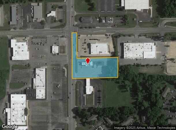  1804 N Wayne St, Angola, IN Parcel Map