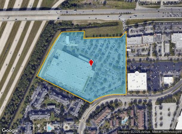 10921 Causeway Blvd, Brandon, FL Parcel Map