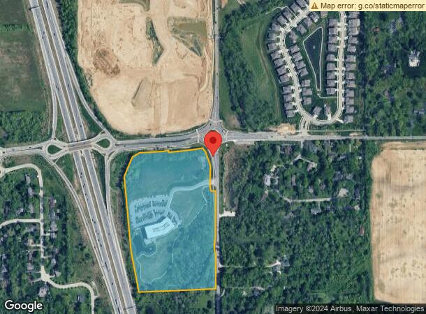  16080 E Westfield Blvd, Carmel, IN Parcel Map