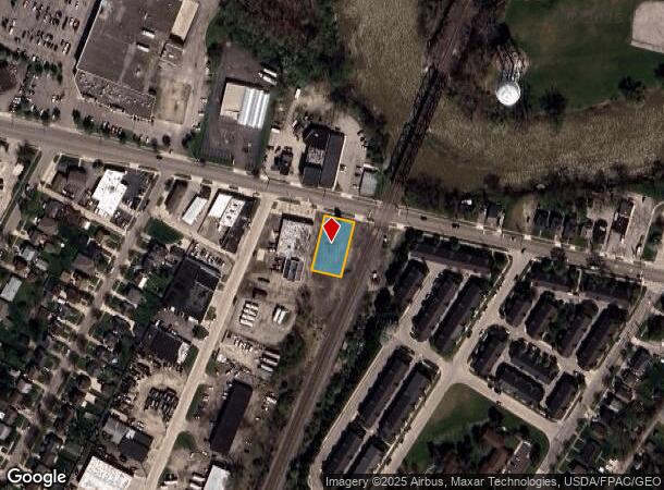  1115 W Front St, Monroe, MI Parcel Map