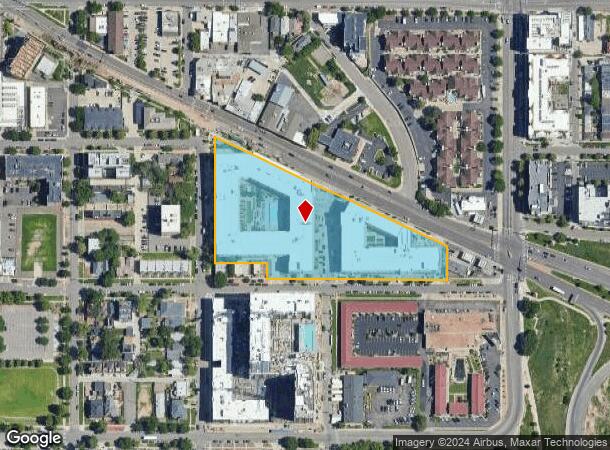  2785 N Speer Blvd, Denver, CO Parcel Map