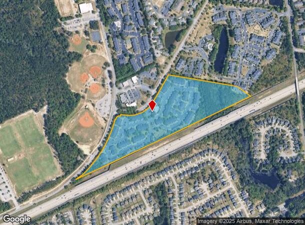  811 Mallet Hill Rd, Columbia, SC Parcel Map