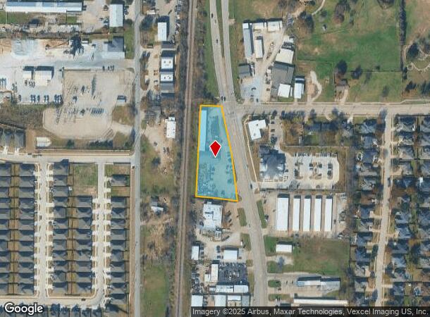  483 N Main St, Keller, TX Parcel Map