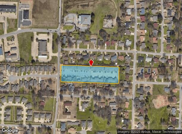  8805 S 28Th St, Fort Smith, AR Parcel Map