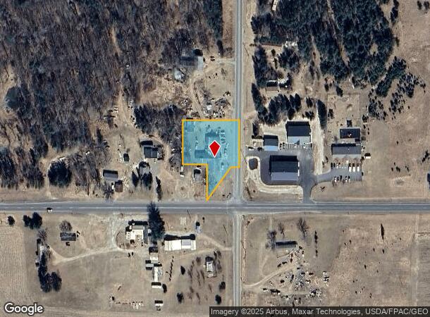 24653 County Road X, Shell Lake, WI Parcel Map