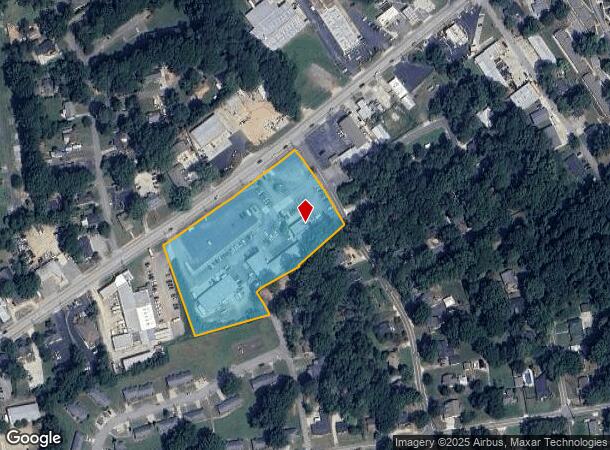 522 E Spring St, Monroe, GA Parcel Map