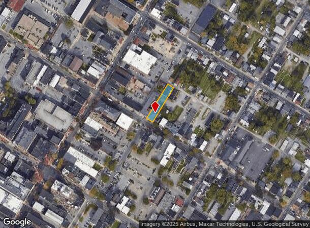  28 E Franklin St, Hagerstown, MD Parcel Map