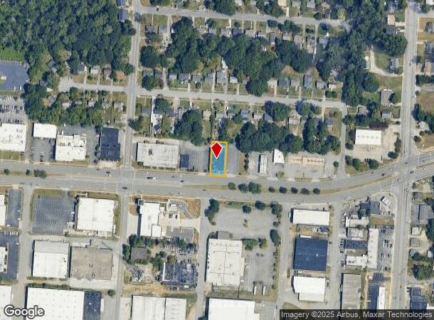  2001 E Wendover Ave, Greensboro, NC Parcel Map