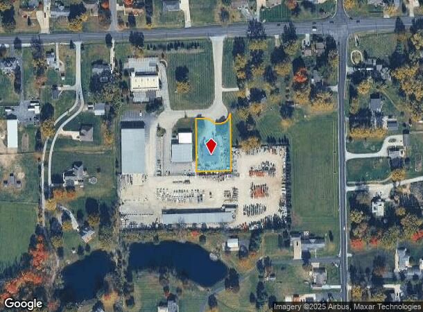 8149 Network Dr, Plainfield, IN Parcel Map