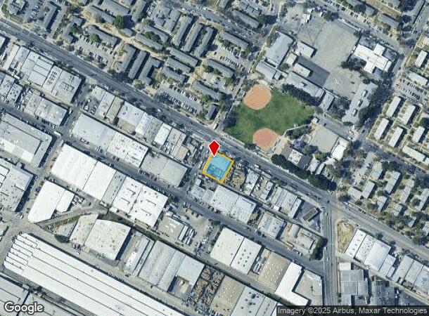 3100 E Olympic Blvd, Los Angeles, CA Parcel Map