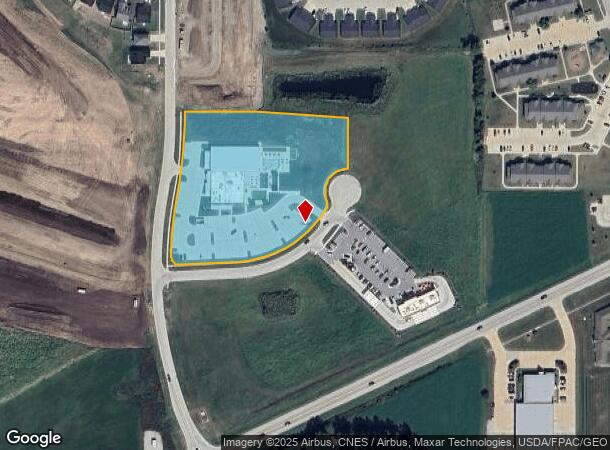 1000 Fifield Rd, Pella, IA Parcel Map
