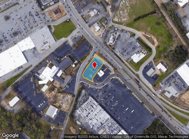 200 S Main St, Mauldin, SC Parcel Map