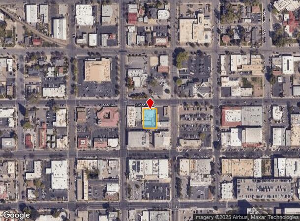  515 W Center Ave, Visalia, CA Parcel Map