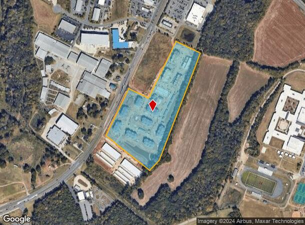  50 Fenway Pl Sw, Concord, NC Parcel Map