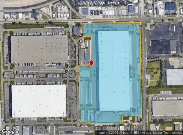 1430 E 10 Mile Rd, Hazel Park, MI Parcel Map