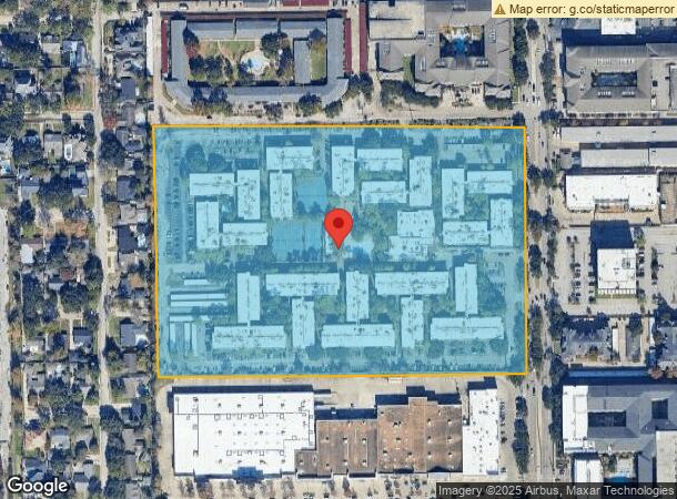  2424 S Voss Rd, Houston, TX Parcel Map