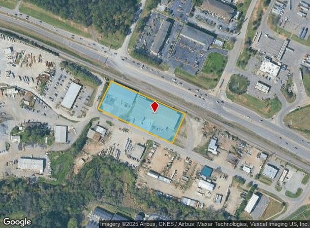 2521 Reynolds Industrial Rd, Augusta, GA Parcel Map
