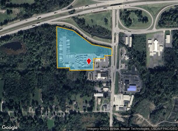 2586 N Main St, Hubbard, OH Parcel Map