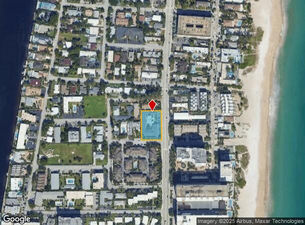  717 S Ocean Blvd, Pompano Beach, FL Parcel Map
