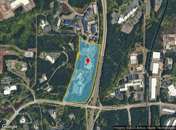 5 Moore Dr, Durham, NC Parcel Map