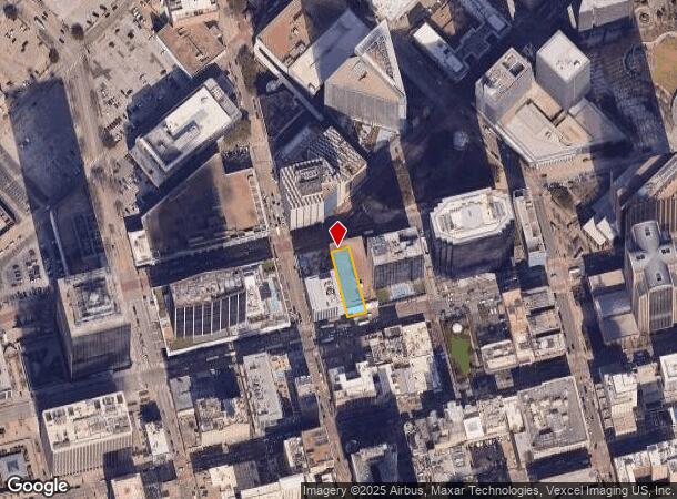  1510 Pacific Ave, Dallas, TX Parcel Map