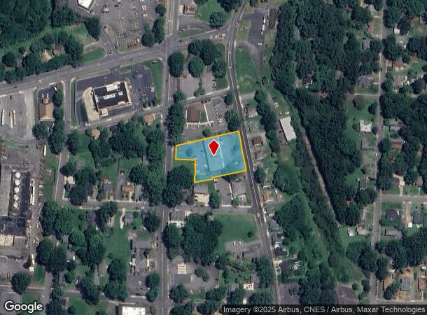  606 N 2Nd North 1St Sts, Albemarle, NC Parcel Map