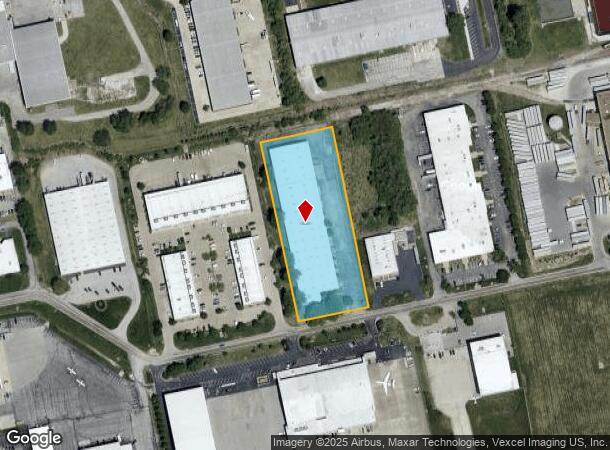 18155 Edison Ave, Chesterfield, MO Parcel Map