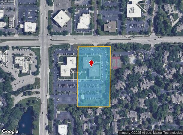  4501 College Blvd, Leawood, KS Parcel Map