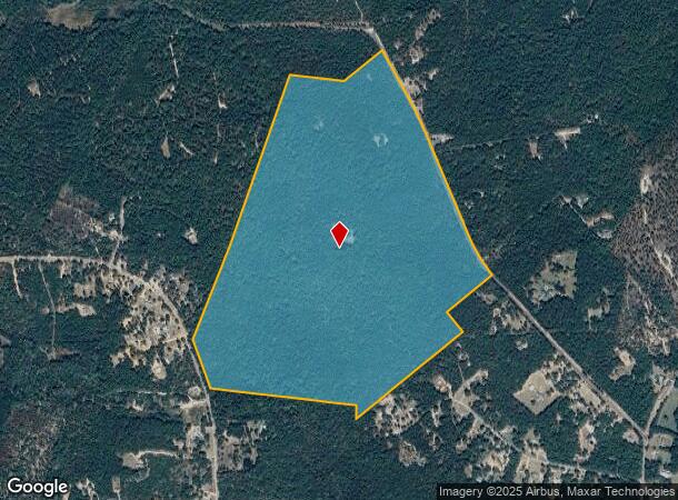 W S Eastover Rd, Eastover, SC Parcel Map