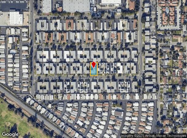 12621 Morningside Ave, Garden Grove, CA Parcel Map
