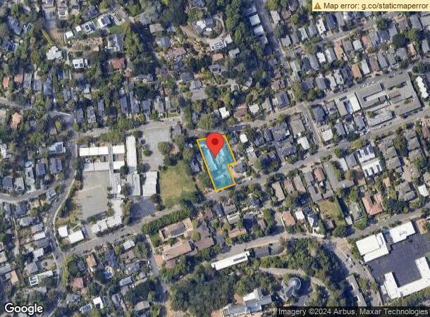  108 Ross Ave, San Anselmo, CA Parcel Map