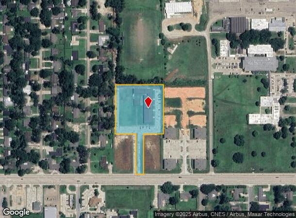 1002 W University Ave, Hammond, LA Parcel Map