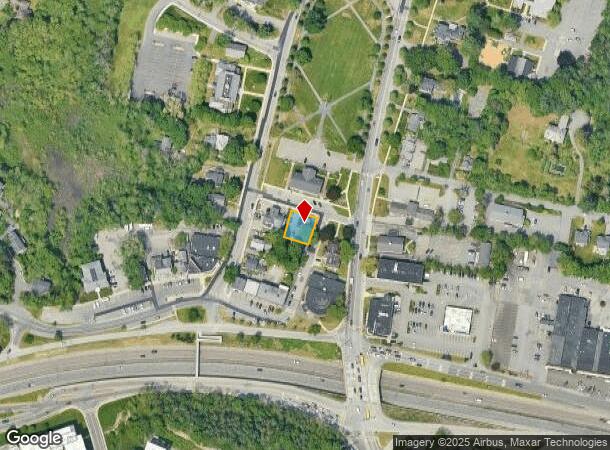 12 Library St, Framingham, MA Parcel Map